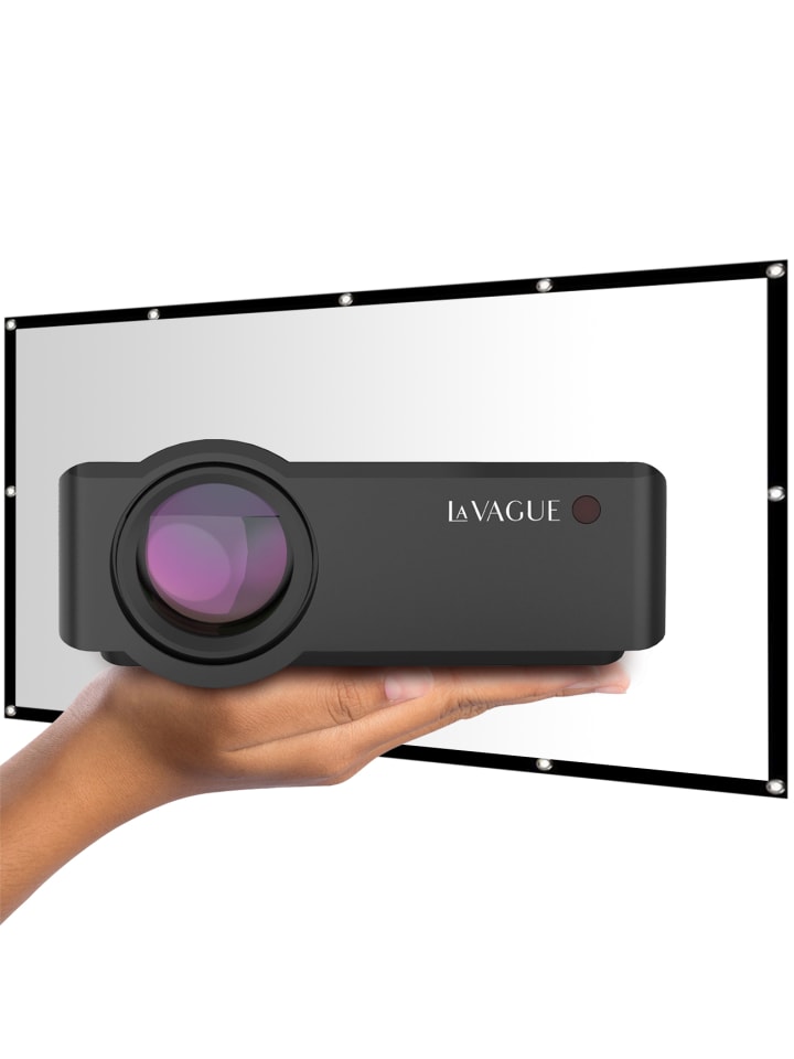 LA VAGUE LV-HD320 BUNDLE LED-Projektor inkl. LV-STA100FP in schwarz günstig kaufen onesize
