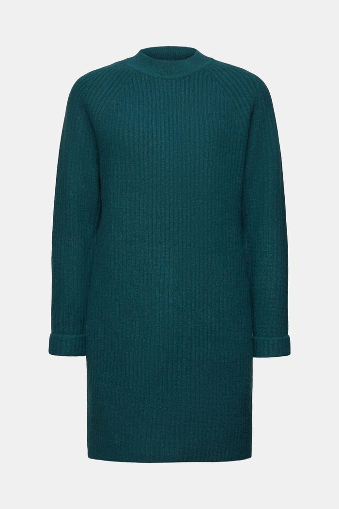 Minikleid aus Rippstrick