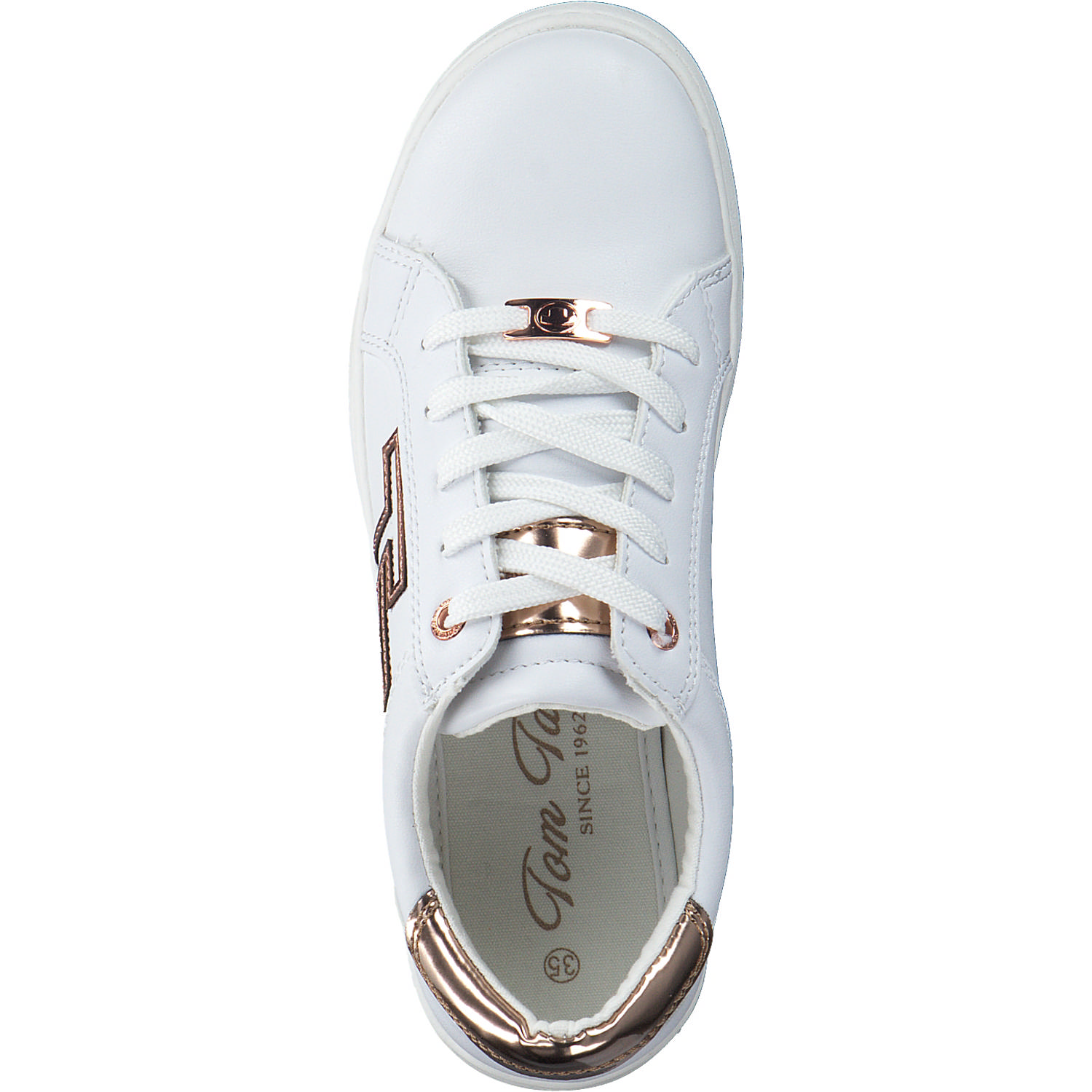 Tom Tailor 3272701, Sneakers Low, Damen, Weiß