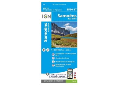 Carte IGN Samoëns 3530ET