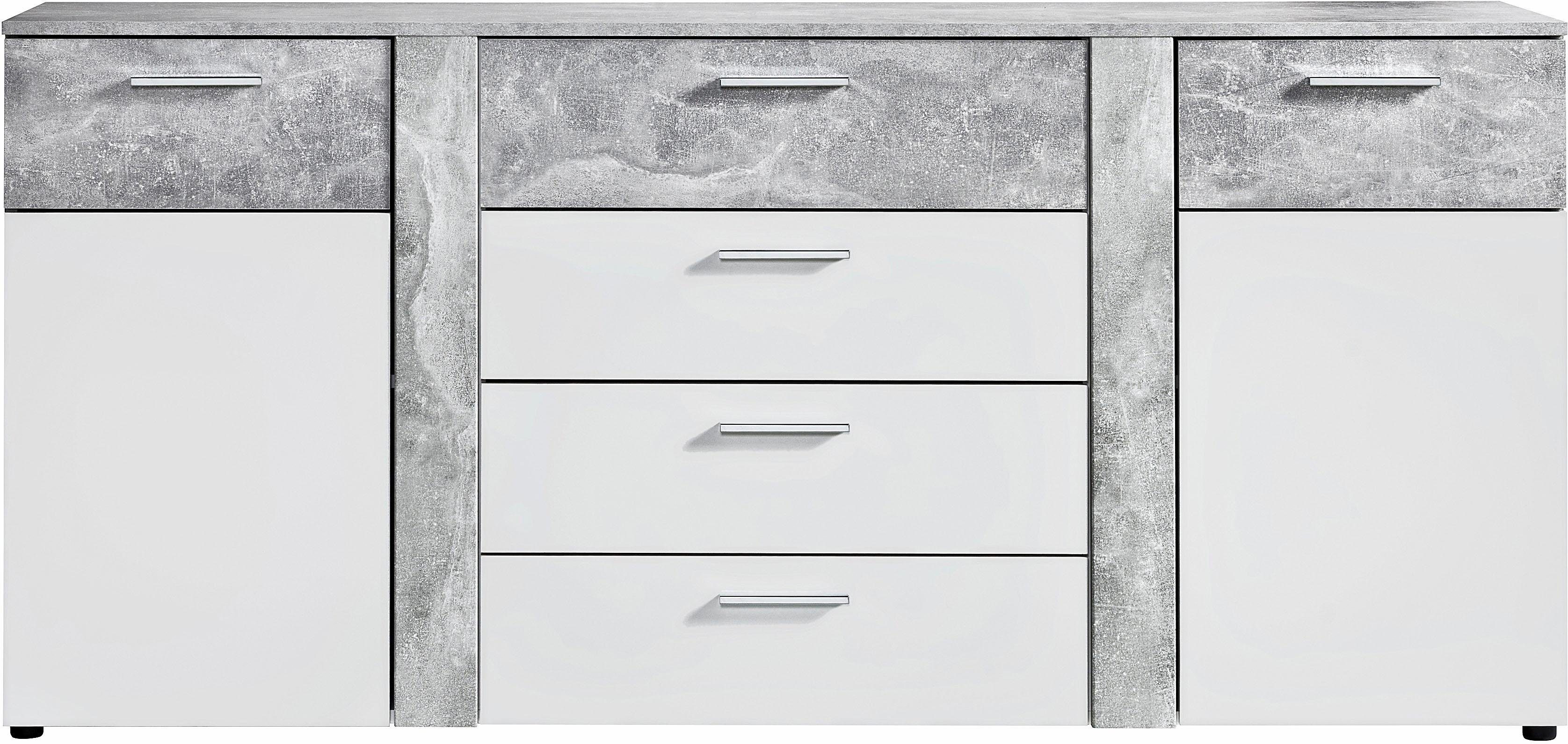 Procontour Kommode Trenti, Breite 180 cm mit zweifarbiger Front