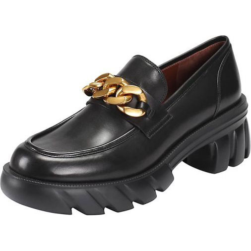 ekonika Loafer mit dekorativen Metallbeschlägen