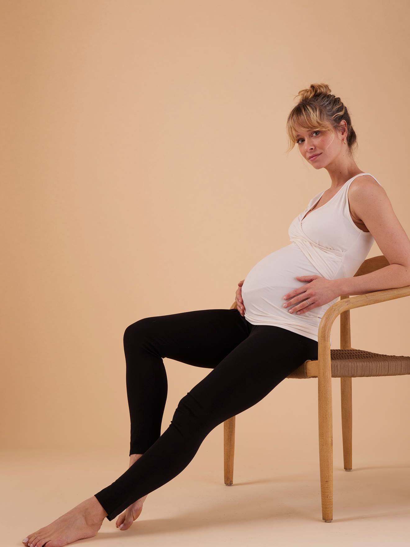 Envie de Fraise Umstands-Leggings mit Bio-Baumwolle ENVIE DE FRAISE - schwarz