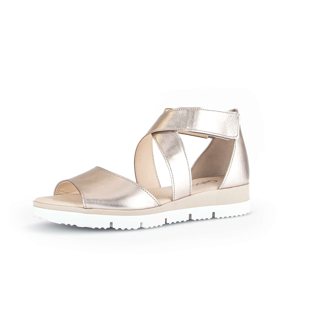 Gabor fashion Riemchensandale gold