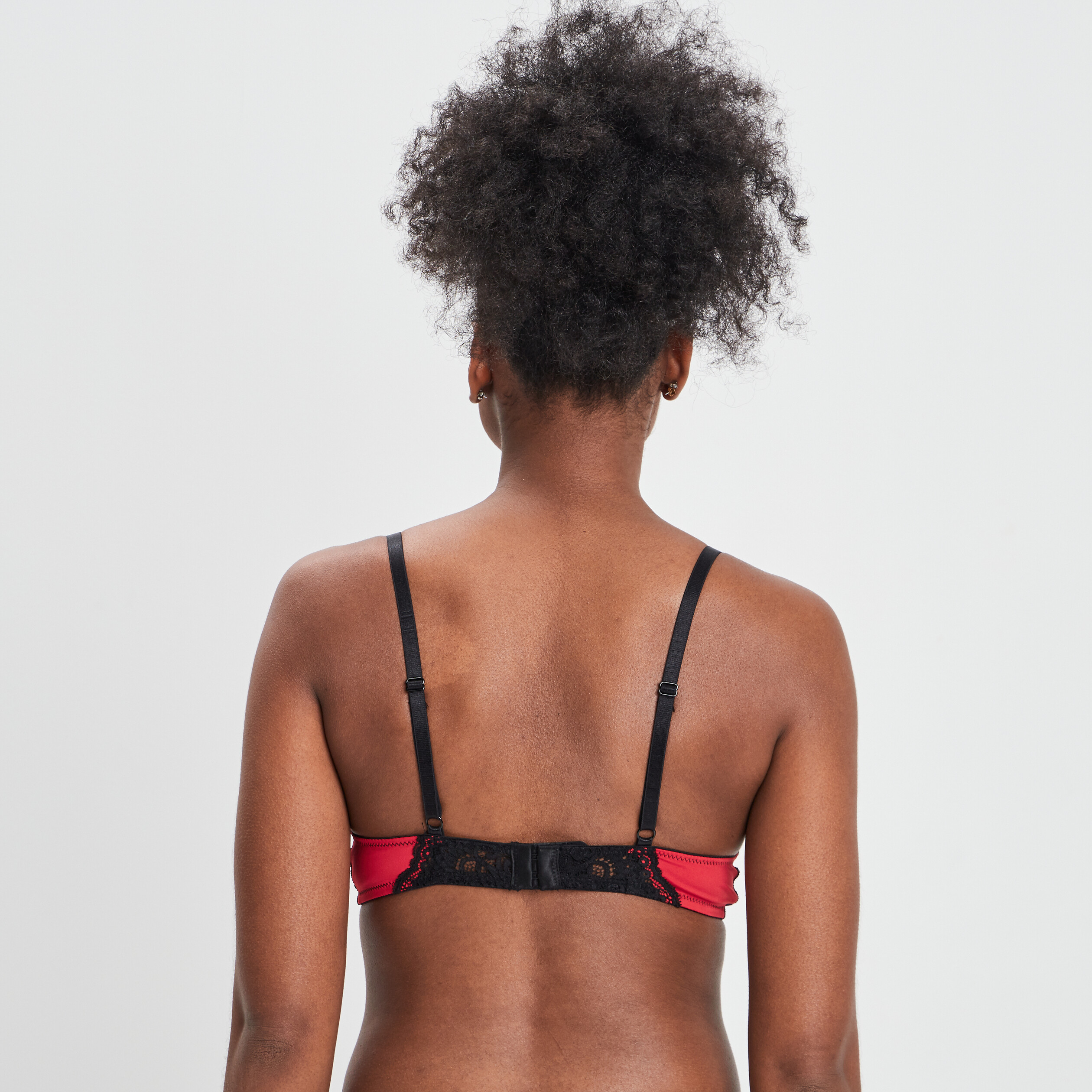 Soutien-gorge maxi push-up rouge femme | La Halle