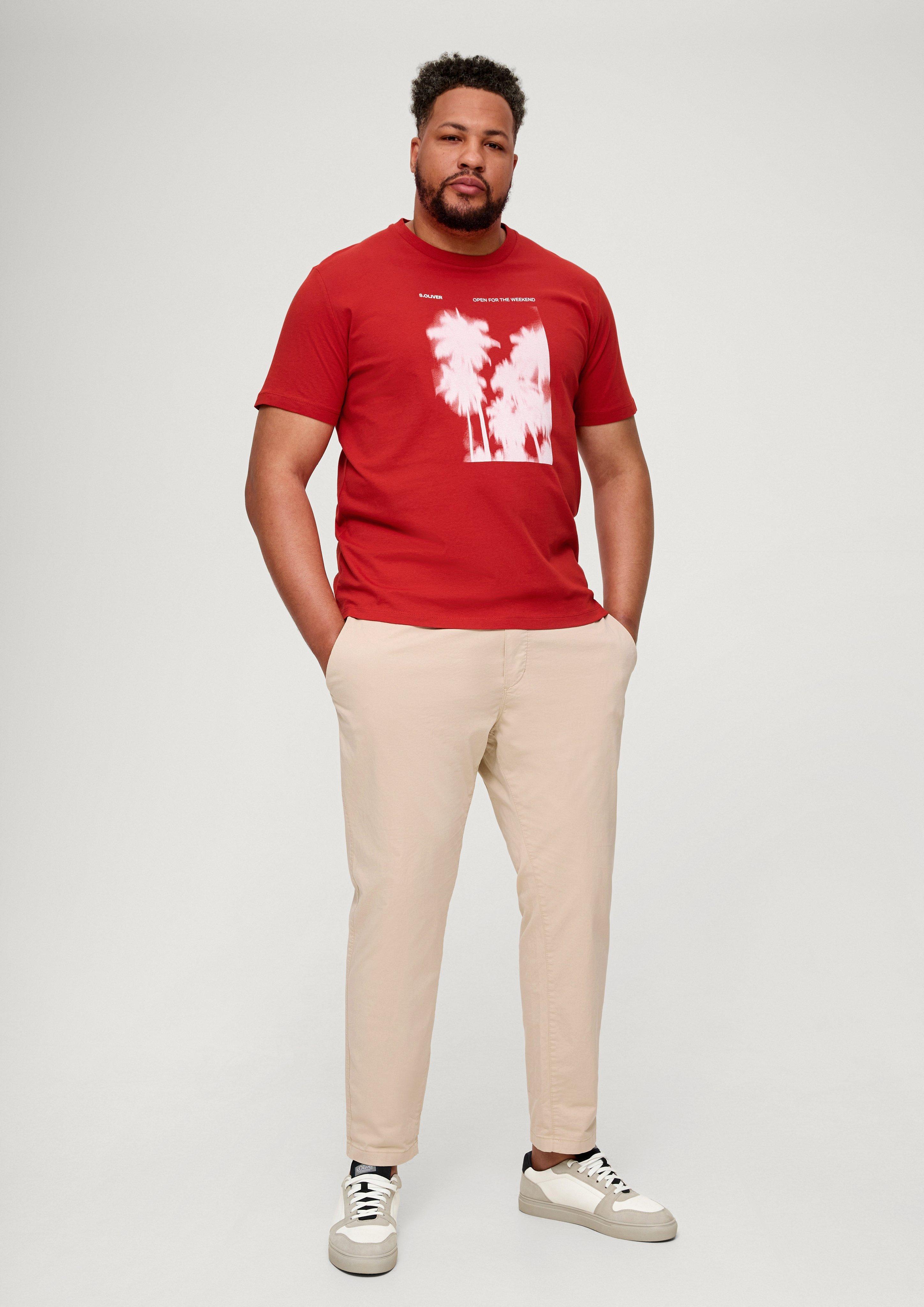 T-Shirt mit Frontprint  2135657-30D1