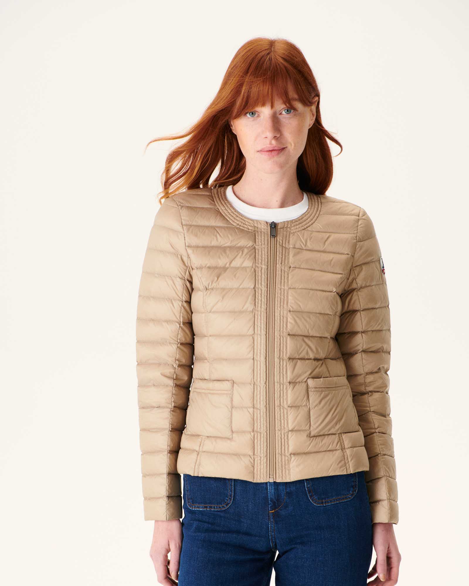 Doudoune légère Beige Douda