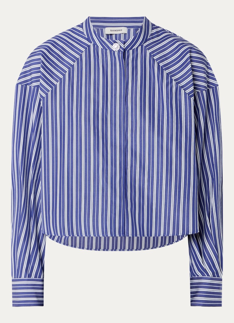 camicetta a righe oversize Sandro