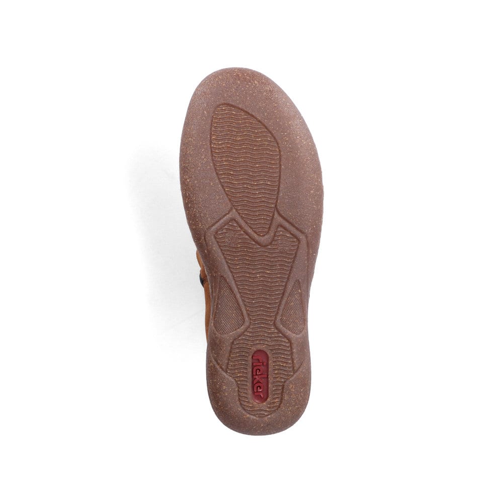 Rieker Damen Kurzstiefel karamellbraun
