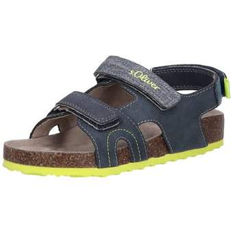 s.Oliver Sandale in blau