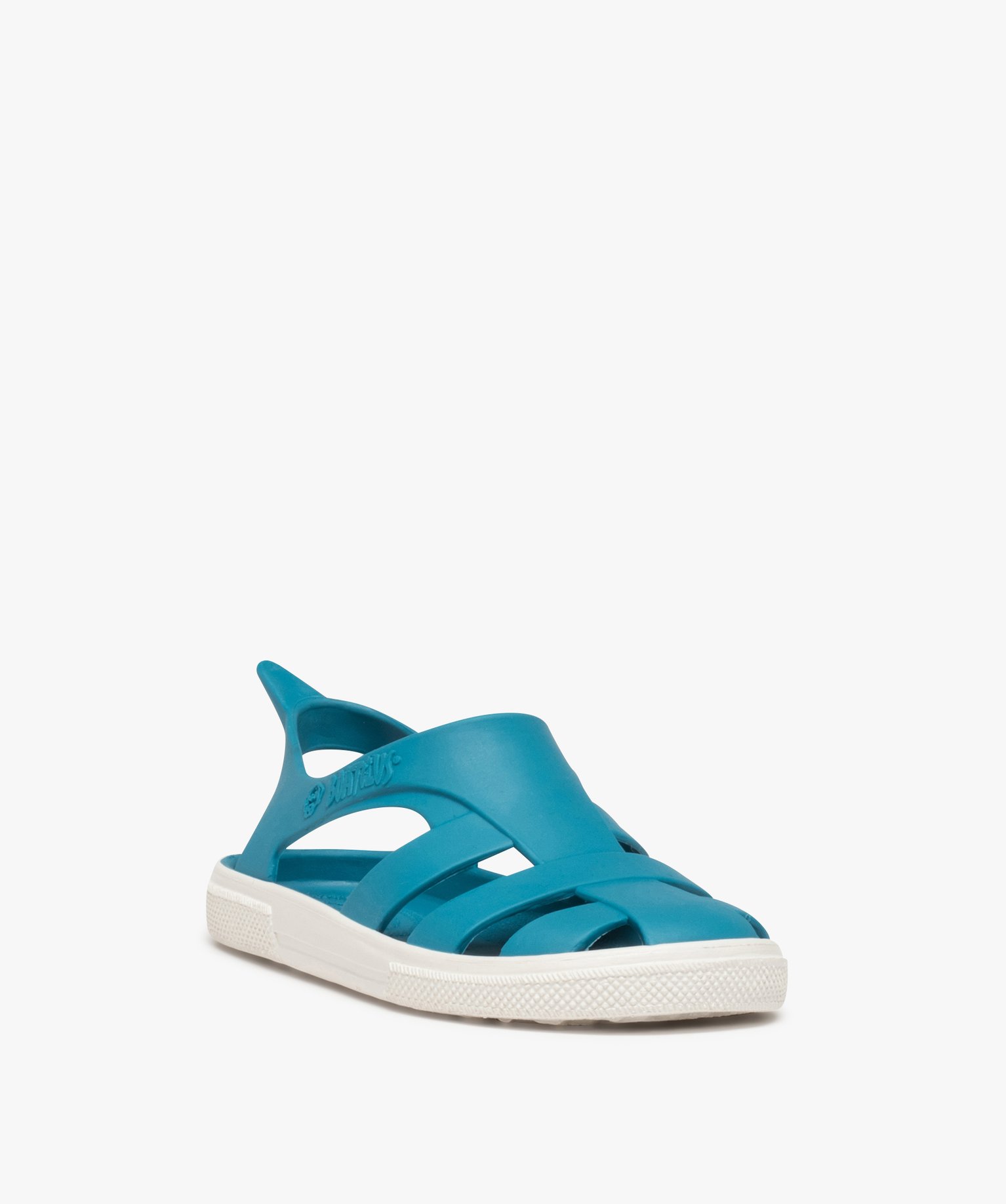 Sandales de plage fille extra souples - Boatilus bleu | GEMO