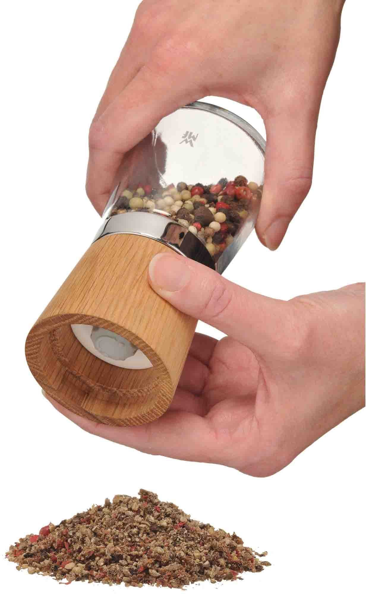 WMF Gewürzmühle Ceramill Nature manuell, (2 Stück), unbefüllt