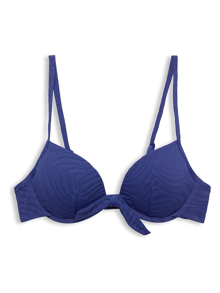 ESPRIT Bikini-Oberteil in Dunkelblau günstig kaufen