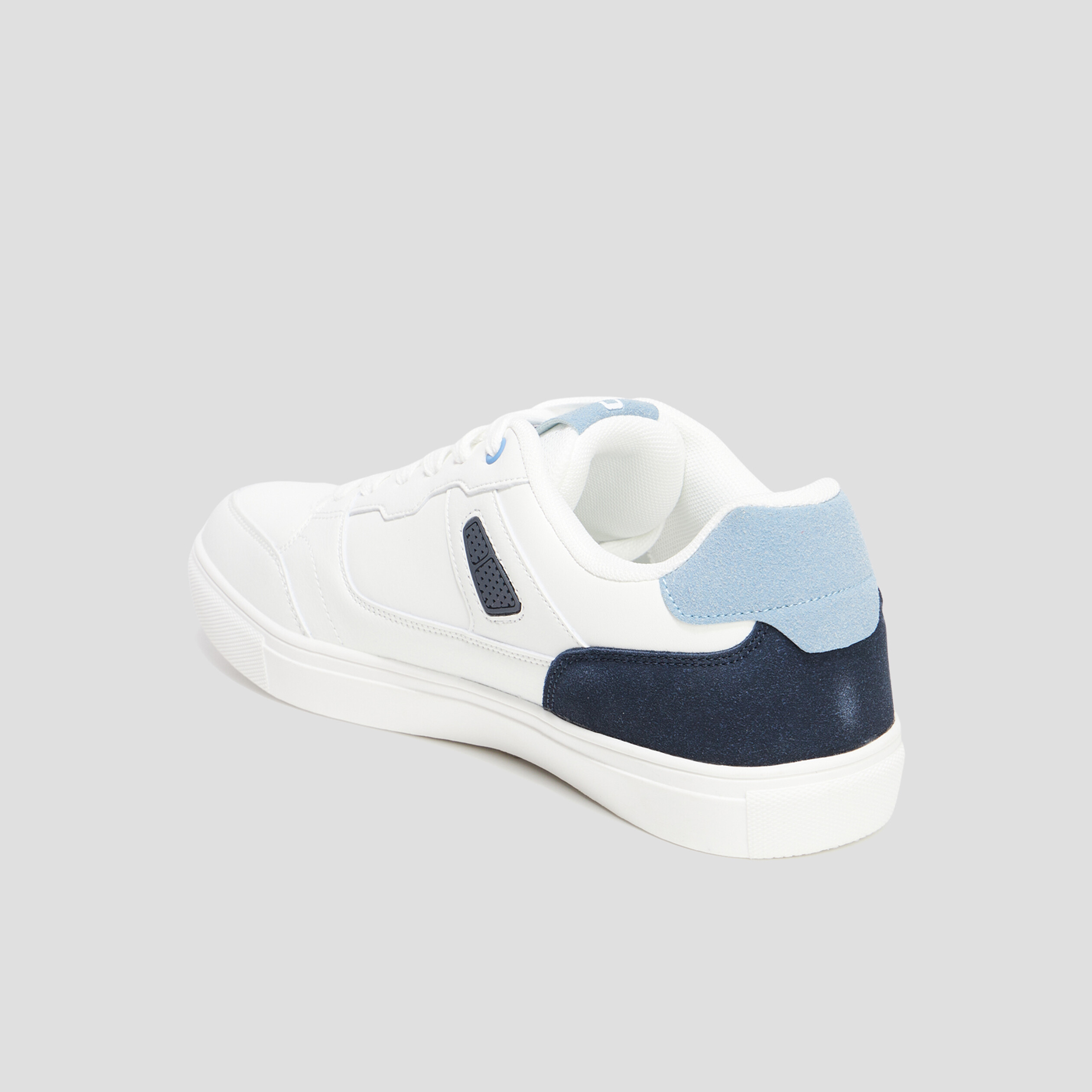 Tennis basses à lacets Creeks Tebo blanc homme | La Halle