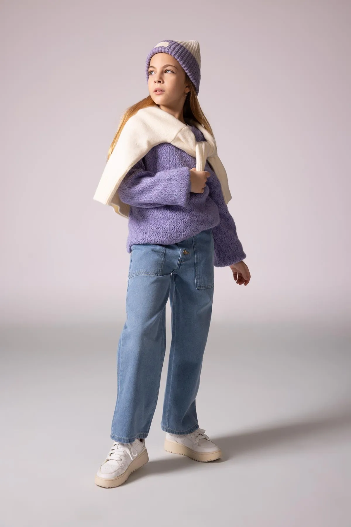 DeFacto  Weit geschnittene Jeanshose für Mädchen