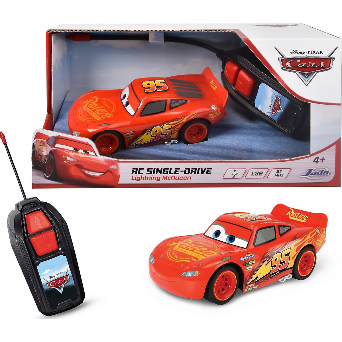 Cars 3  RC Fahrzeug Lightning McQueen Single Drive