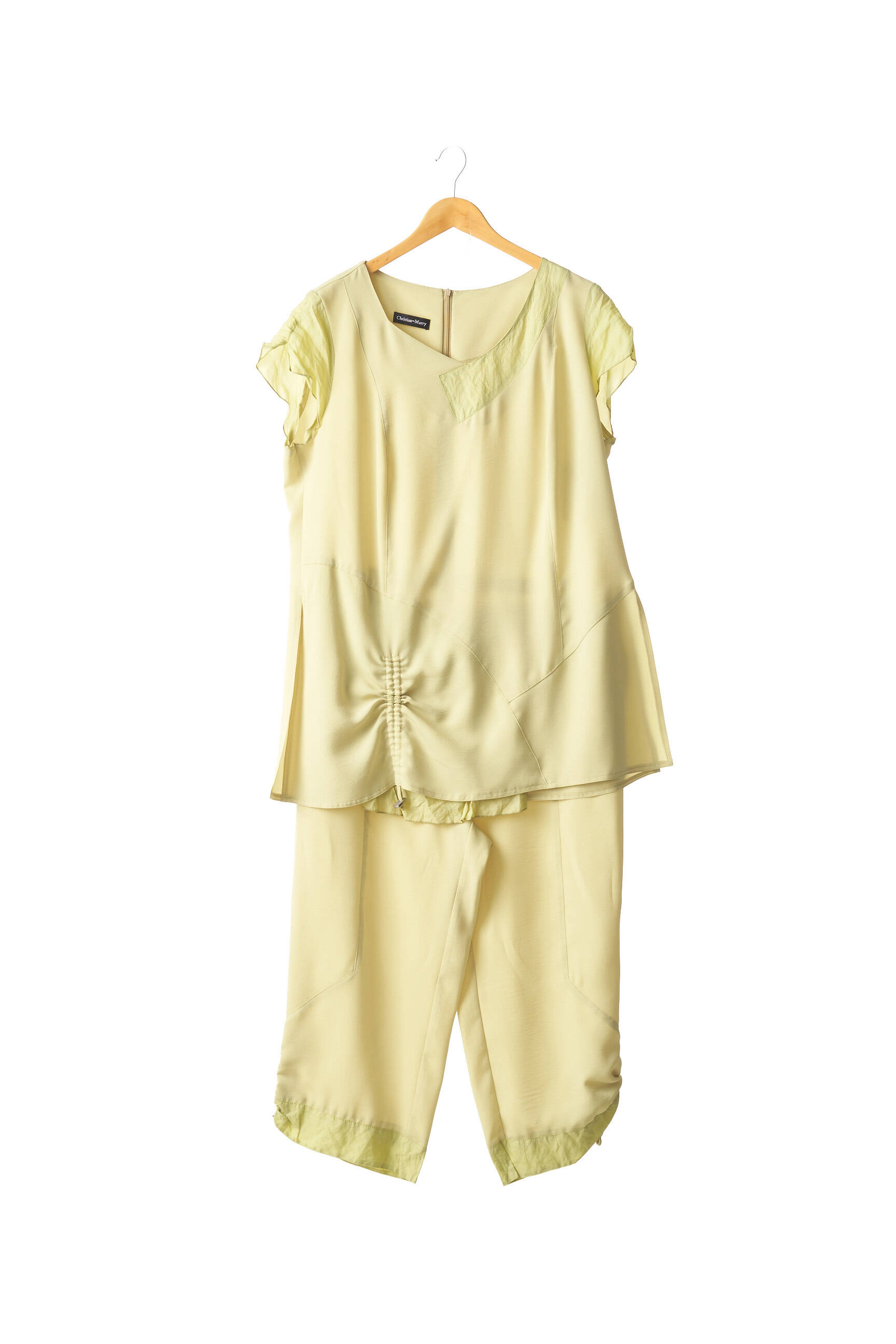 Christian Marry Ensembles Pantalon Femme couleur vert