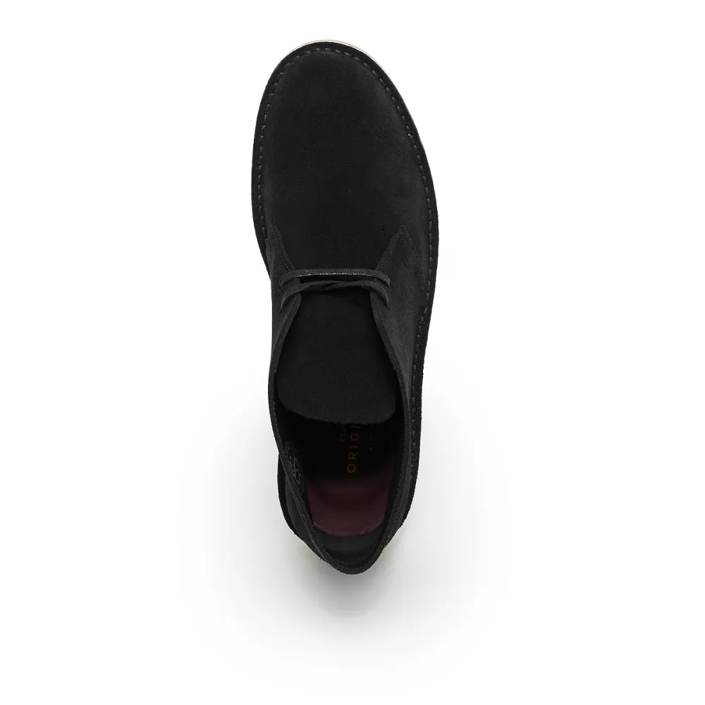 Clarks Desert Boot Suede DESERT BOOT SUEDE BLACK/GUM / schwarz