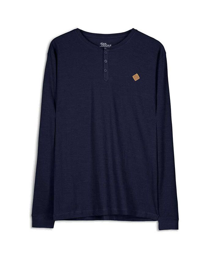 Langarmshirt - Labelpatch