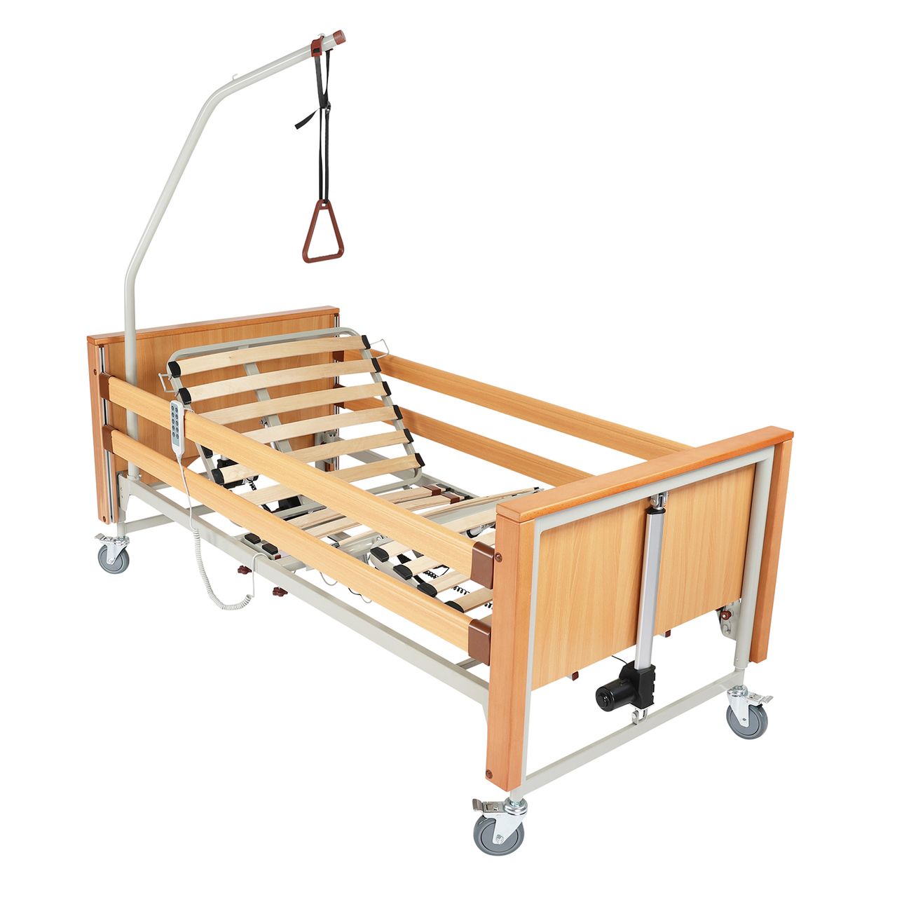 ANTAR REHABILITATIONSBETT Pflegebett Elektrisches Krankenbett mit freiliegenden Aktuatoren