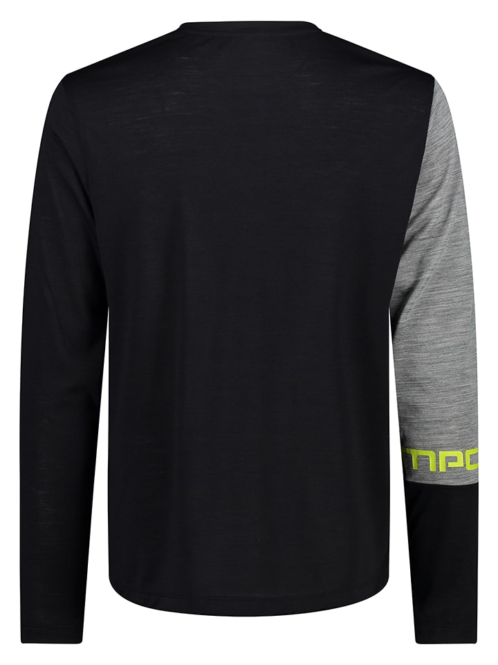 CMP Funktionslongsleeve in Schwarz/ Grau günstig kaufen