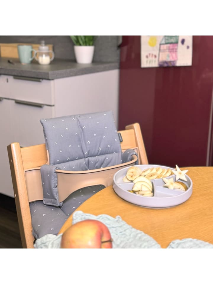 LaLoona Sitzkissen / Hochstuhlauflage für Stokke Tripp Trapp in grau günstig kaufen onesize