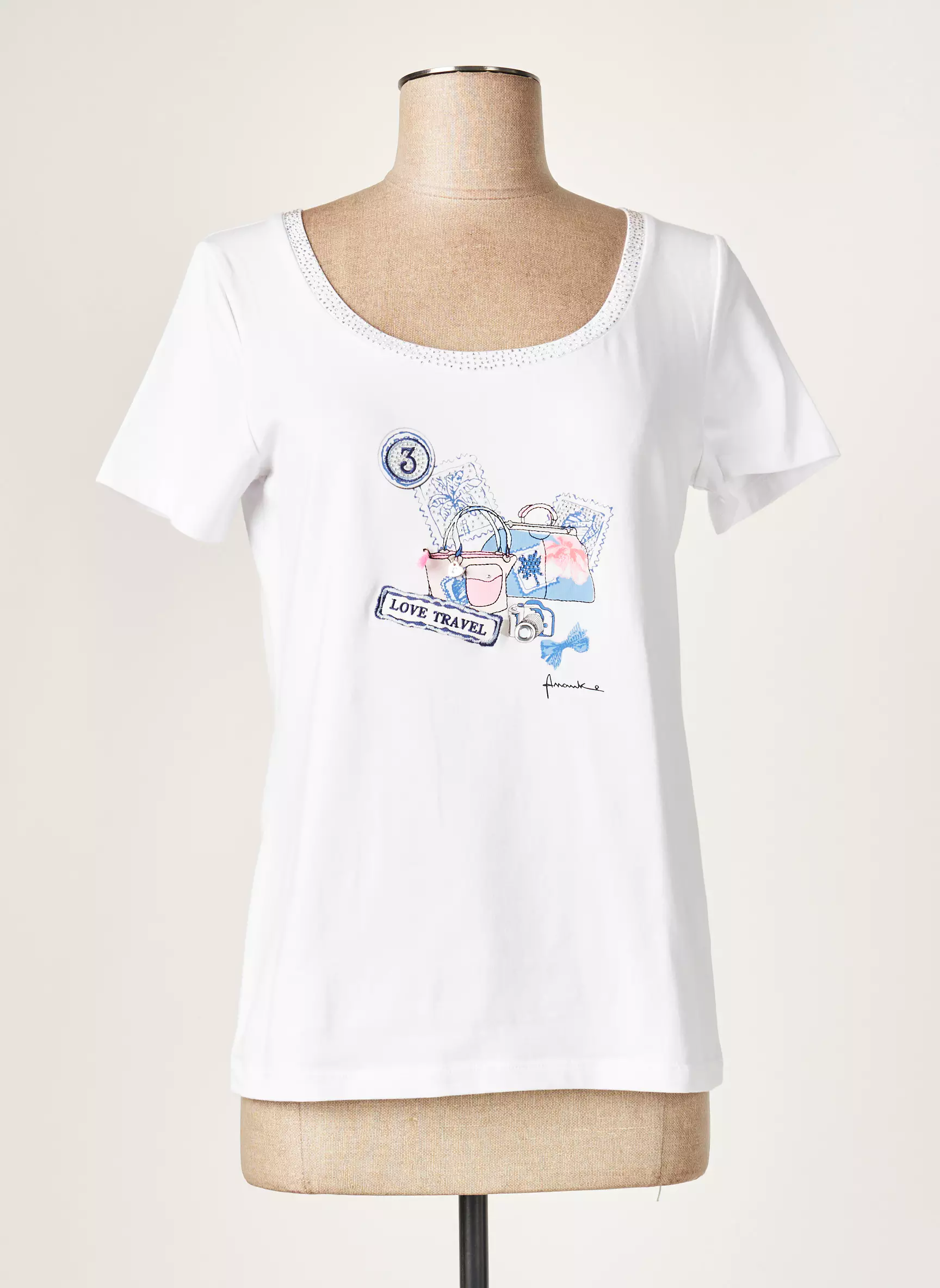 Ananke Tshirts Femme couleur blanc