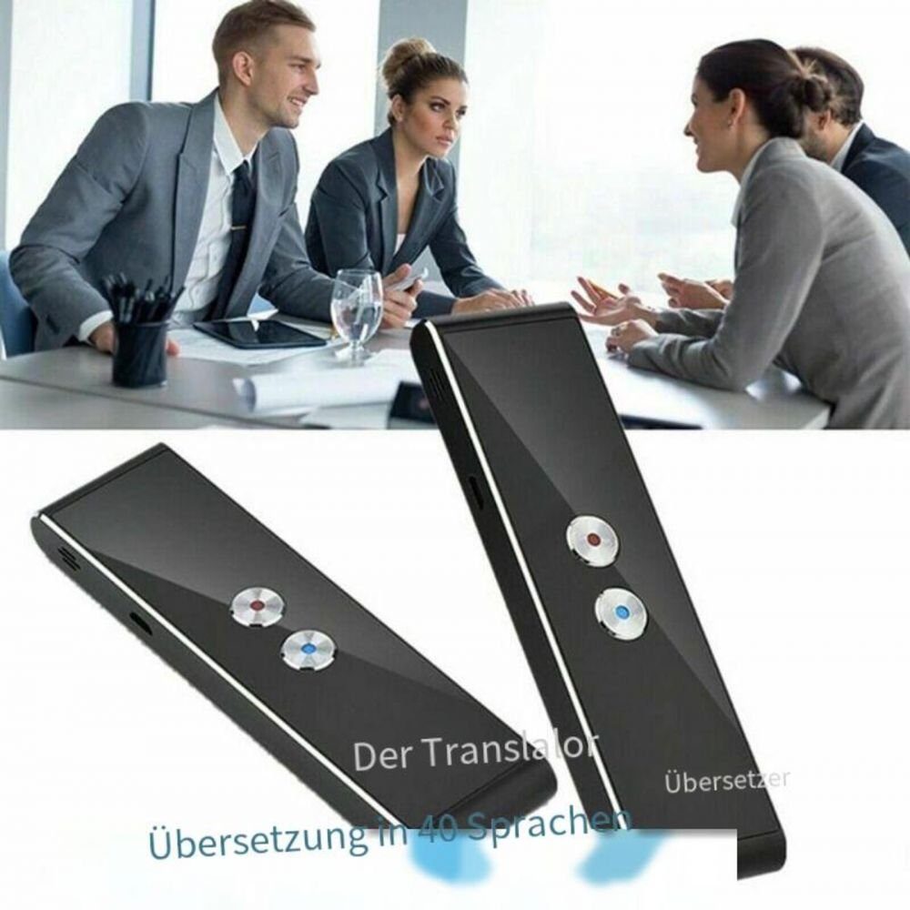 Devenirriche Sprachcomputer Sprachübersetzer-Gerät,tragbarer Zwei-Wege-Sprachinterpreter