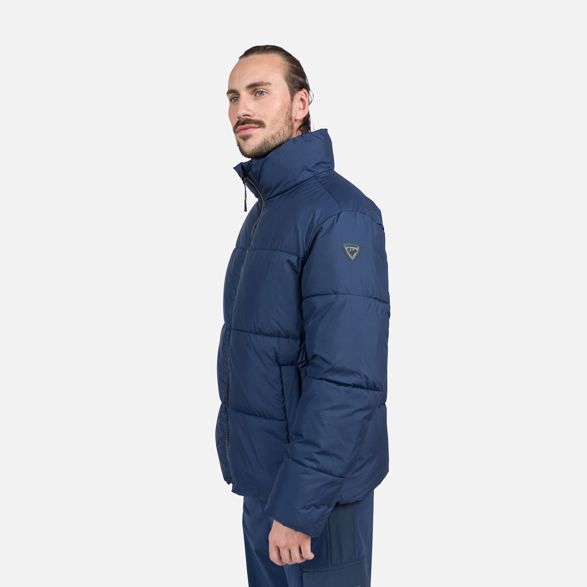 Short Puffy Herrenjacke