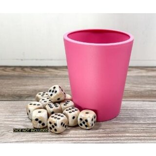 Flexible Dice Cup Pink