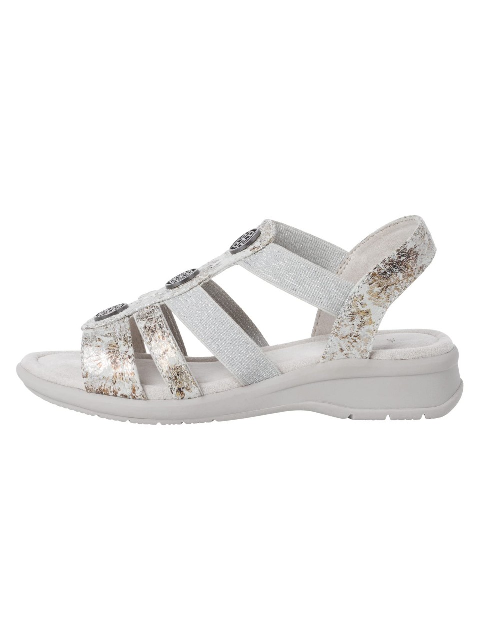 FINN COMFORT Klassische Sandalen grau