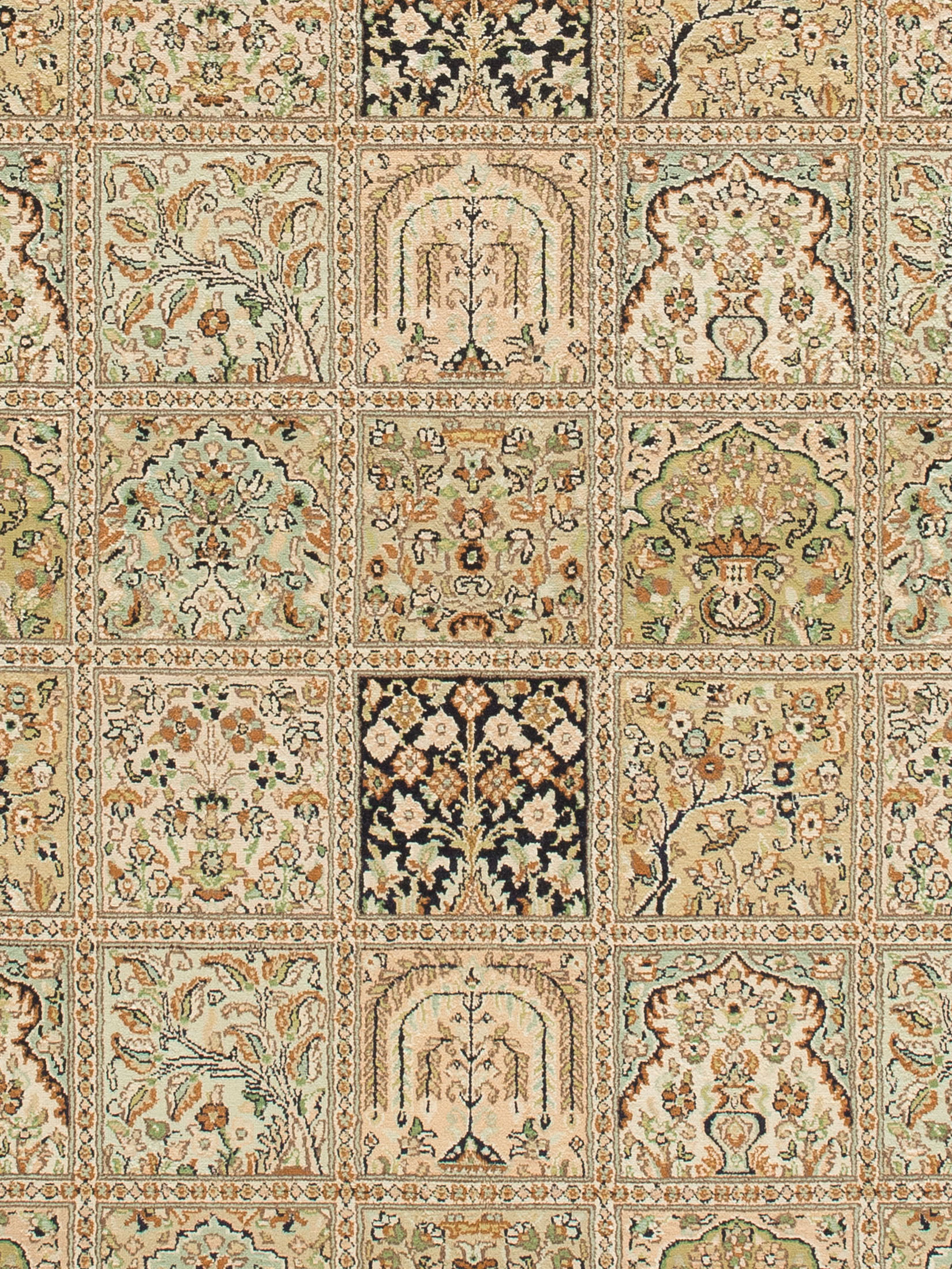 Kaschmir Seide 18/18 ca. 242 x 309 cm, Unikat / Einzelstück