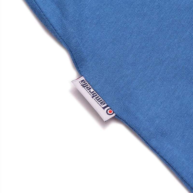 Lambretta Badge Logo Herren T-Shirt SS3002-DK BLUE