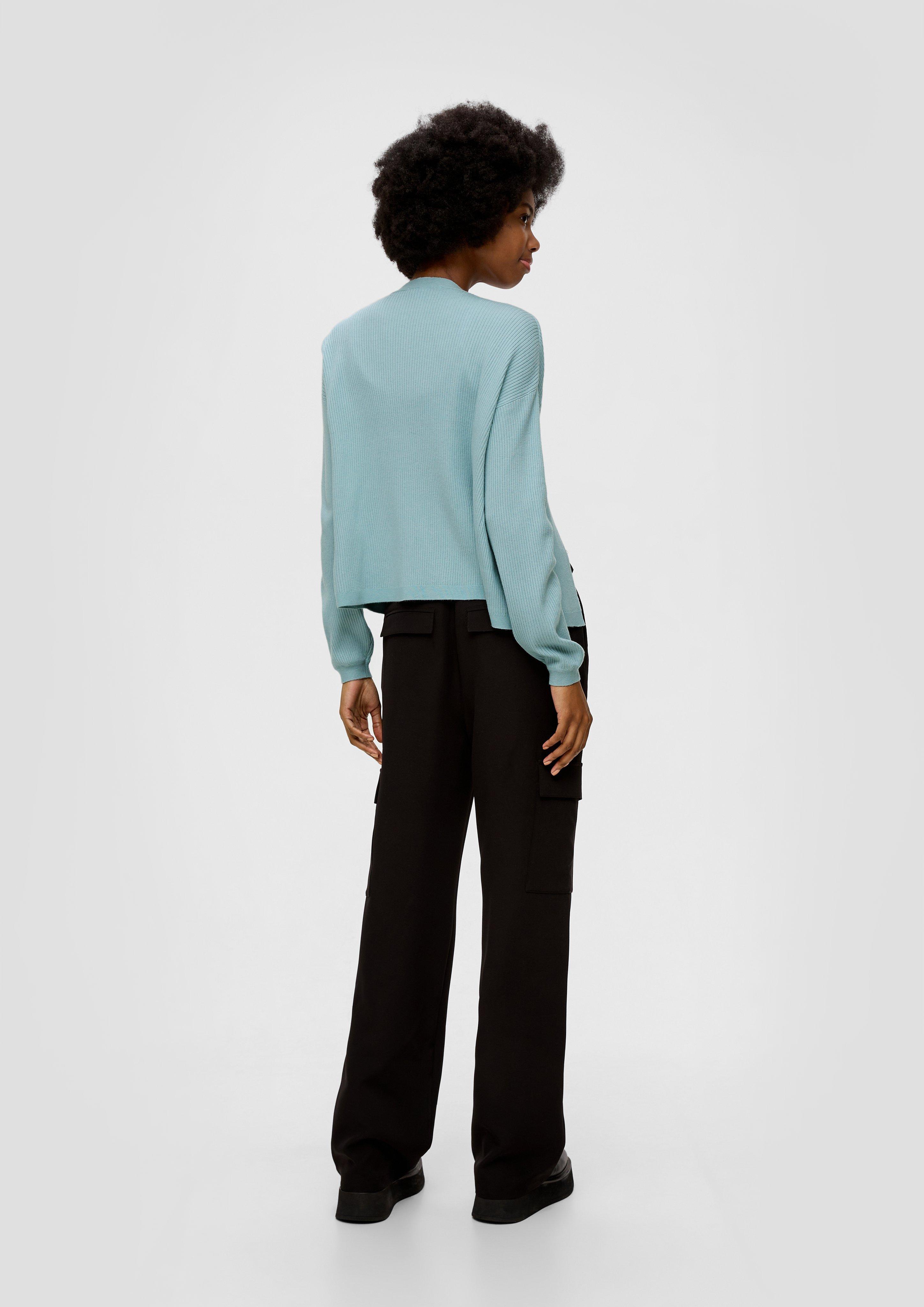 Rippstrick-Cardigan im Loose Fit  2144098-6103