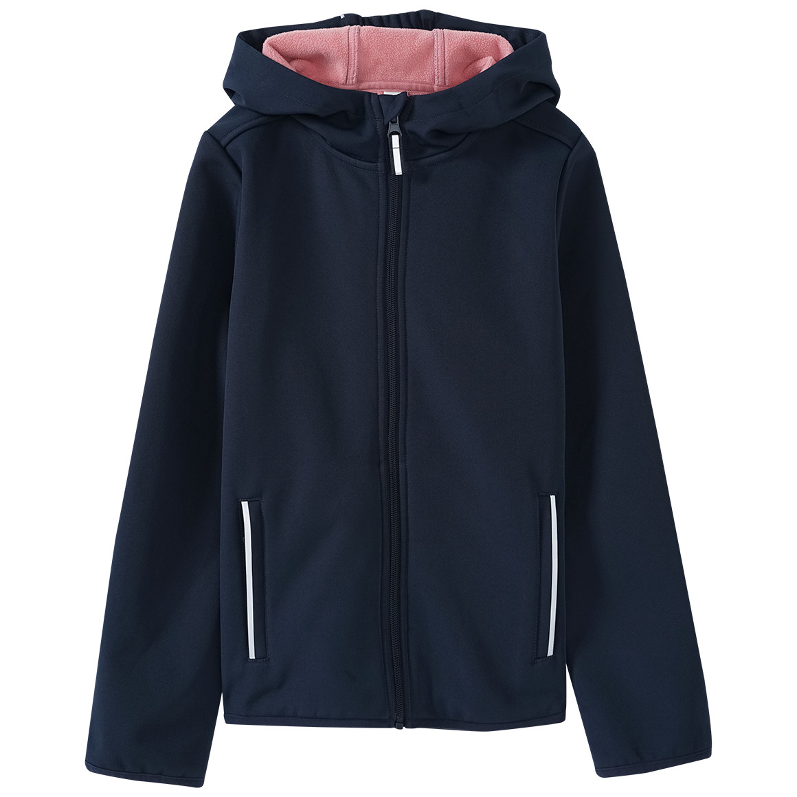 Mädchen Softshelljacke mit Kapuze