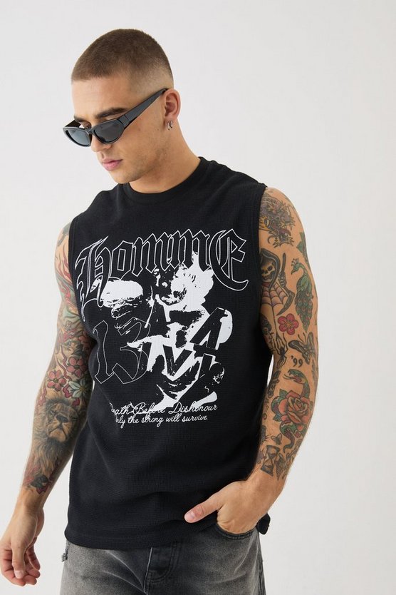 Tanktop mit Gothic Renaissance Print