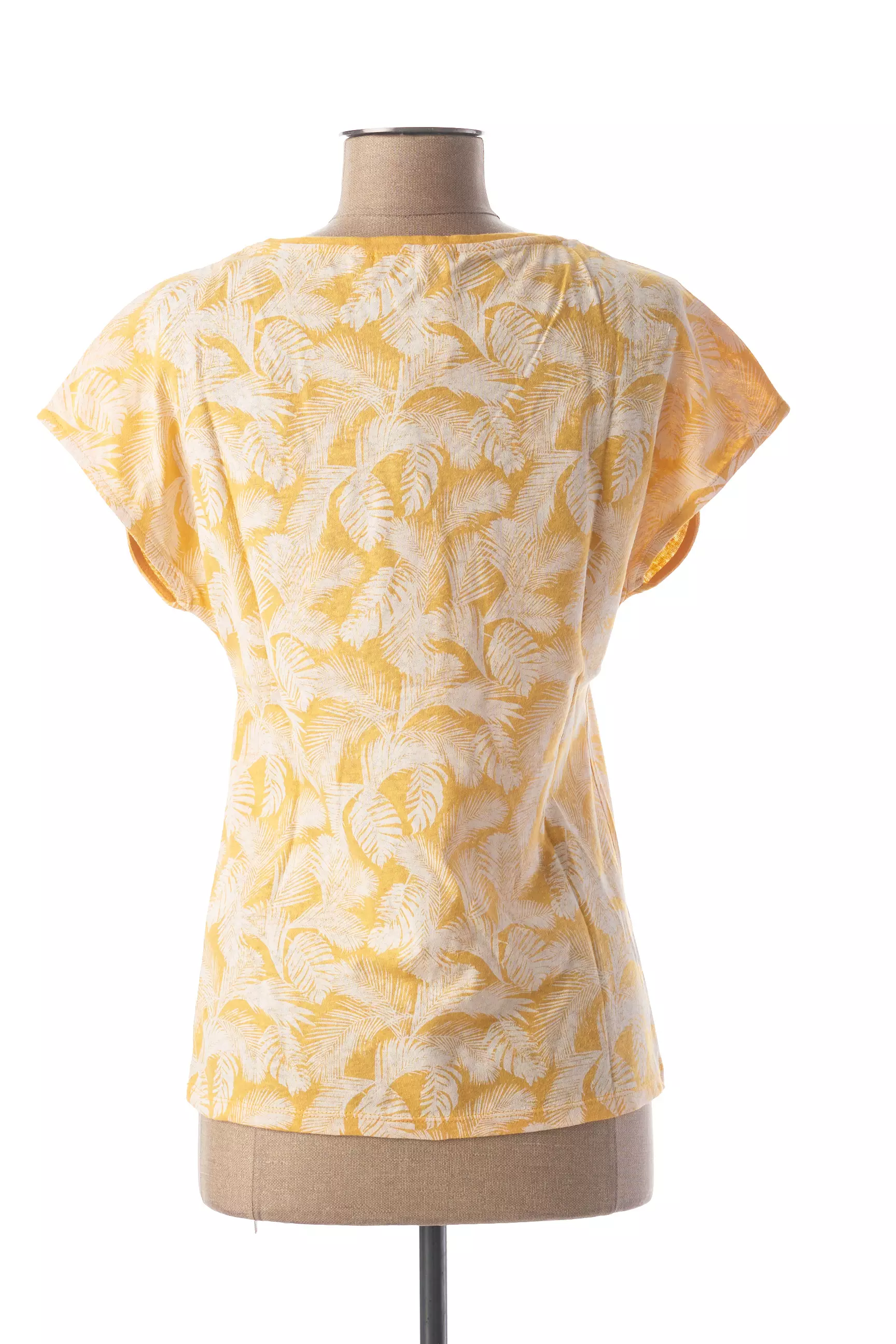 Katmai Tshirts Femme couleur jaune