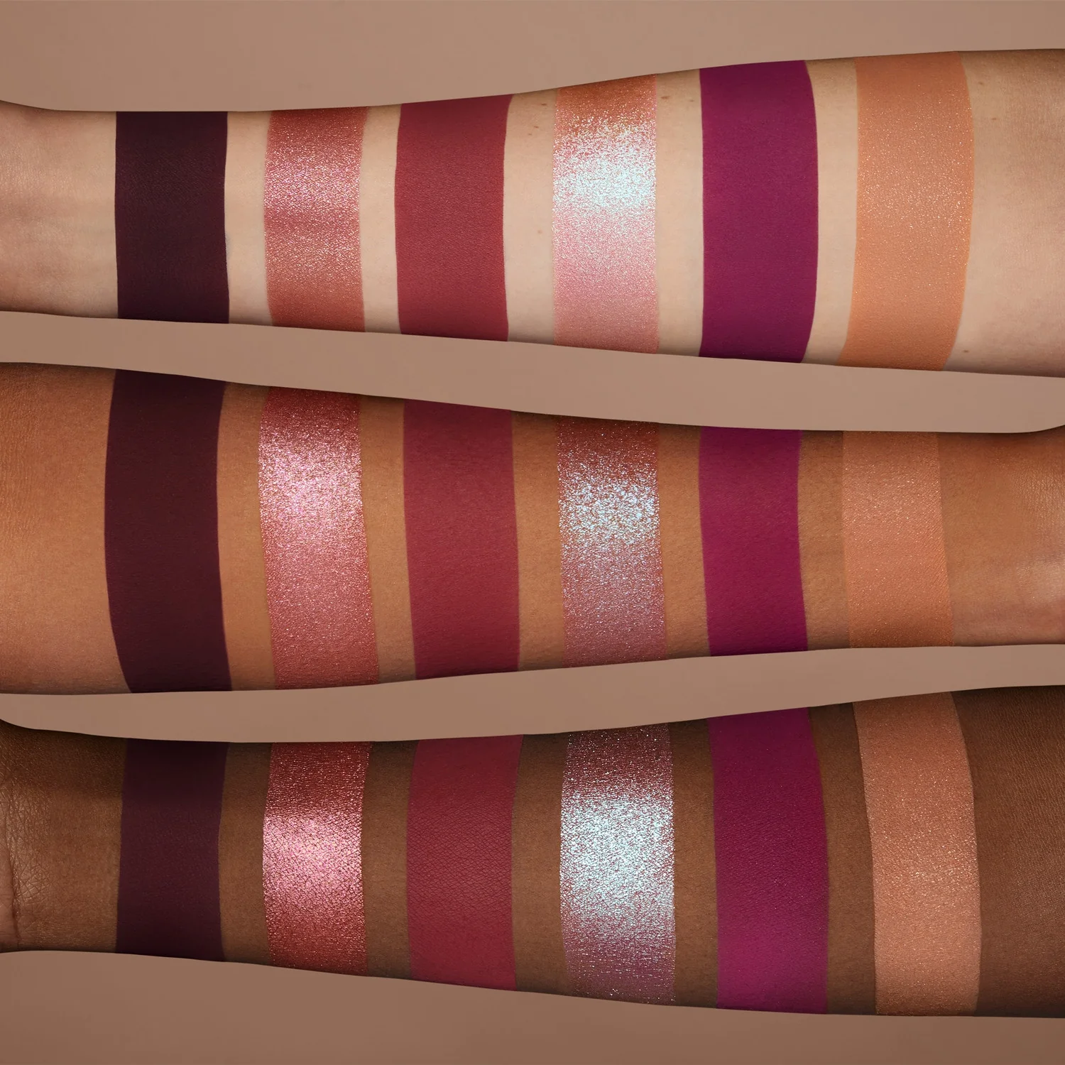 Wild Berry Eyes Cutie Palette - Luomiväripaletti, Kompakti Luomiväri