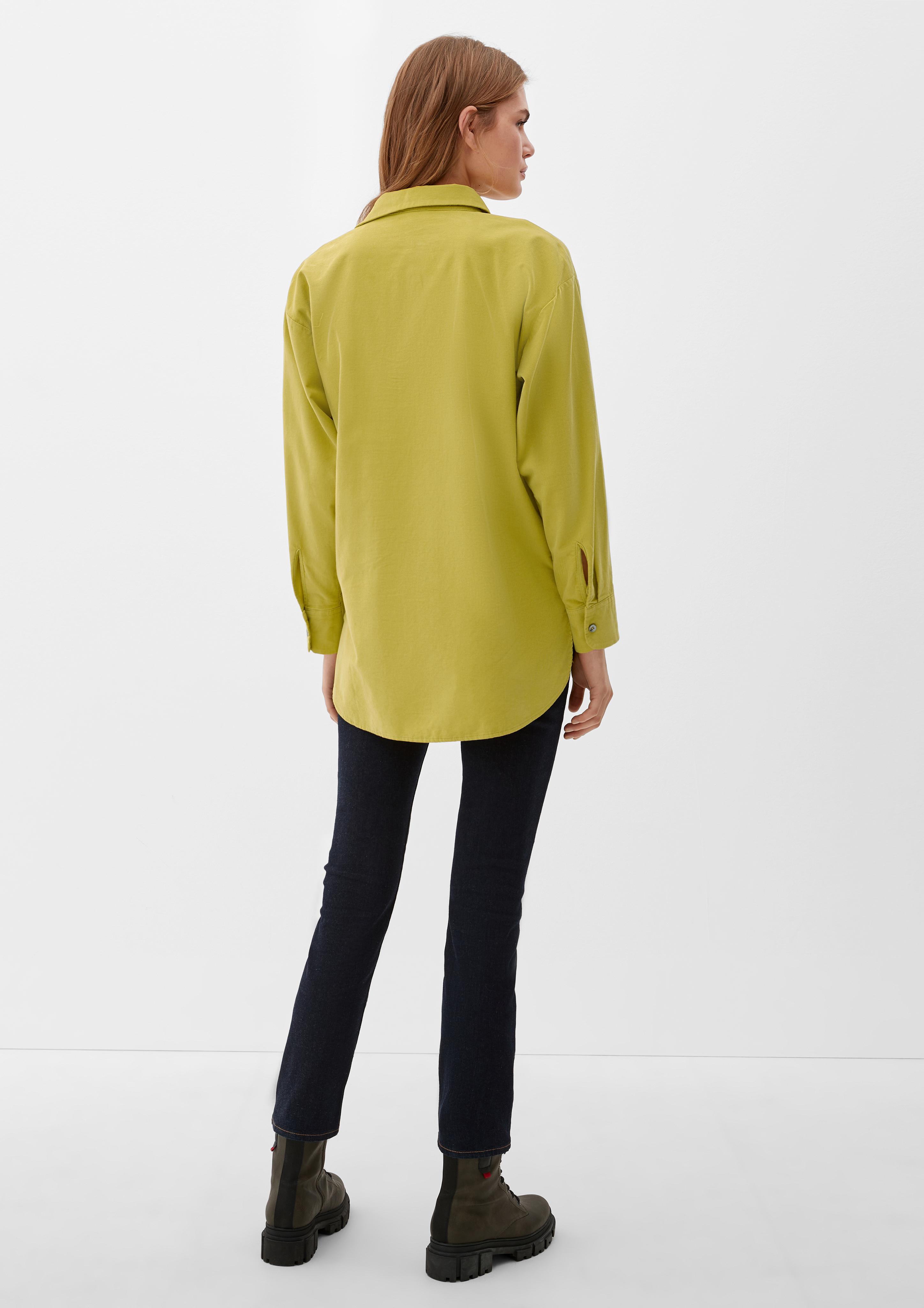 Bluse aus Feincord   2120882-1491