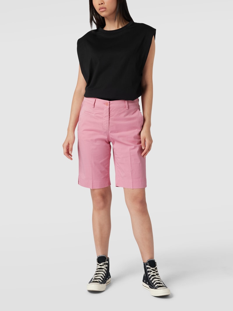 Shorts mit Label-Patch Modell 'Marilyn' in pink
