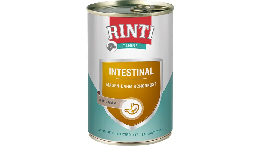 RINTI Hundenassfutter Canine Intestinal Lamm 400 g