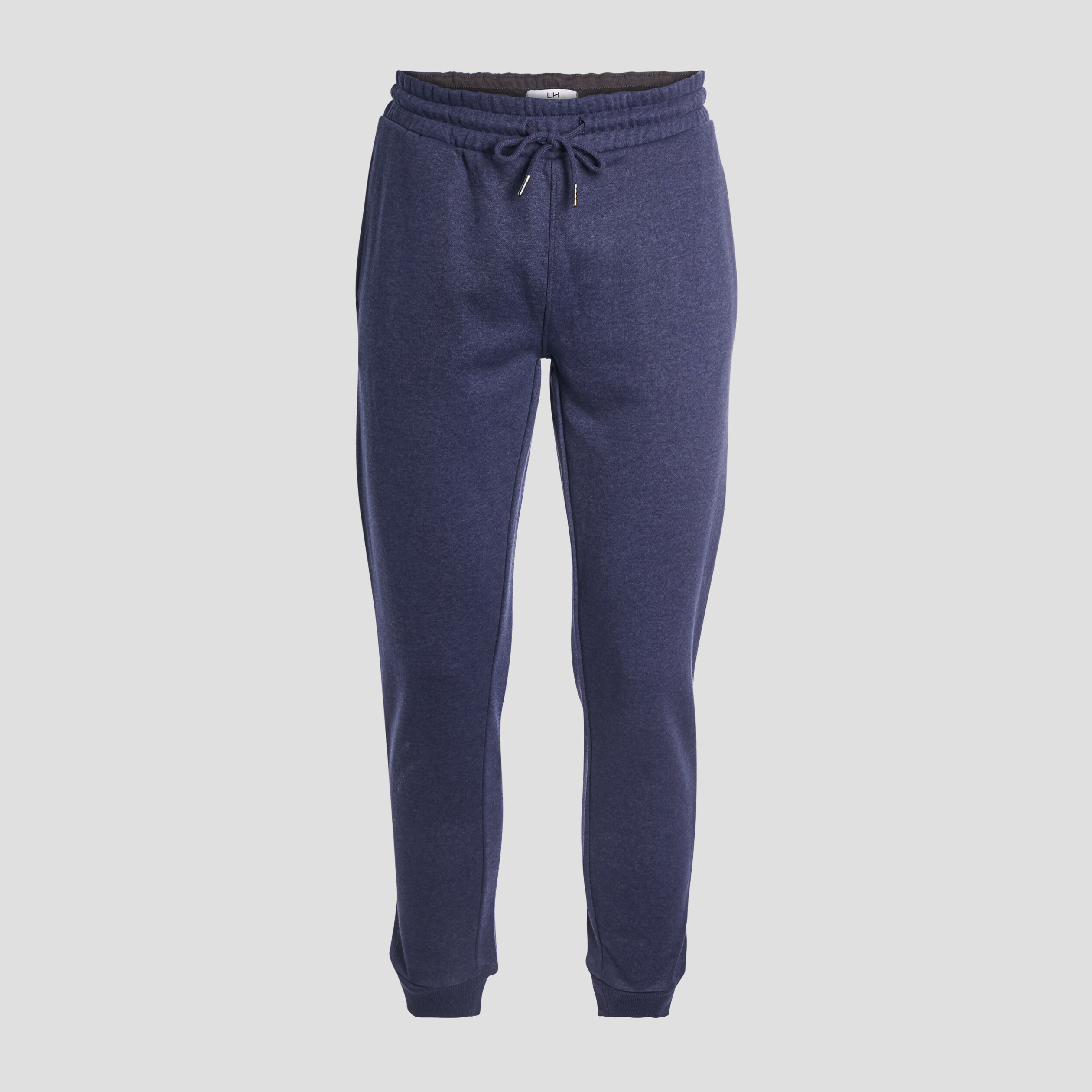 Jogging droit molleton bleu marine homme | La Halle