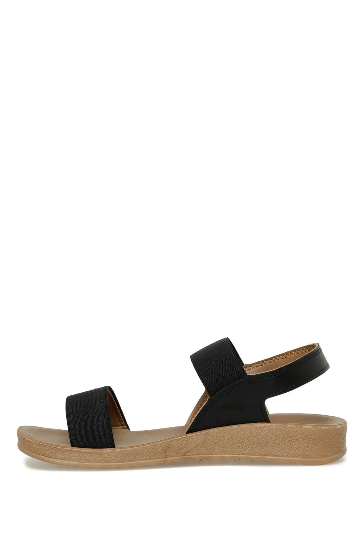 Polaris  161095z3fx Schwarze bequeme Sandalen für Damen