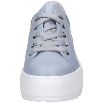 Gabor Plateau Sneaker in blau