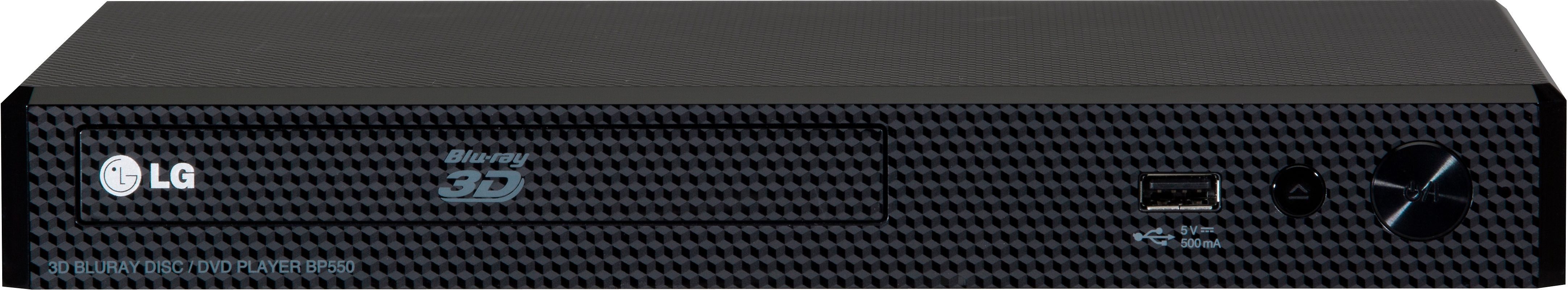 LG BP450 Blu-ray-Player (LAN (Ethernet), 3D-fähig)