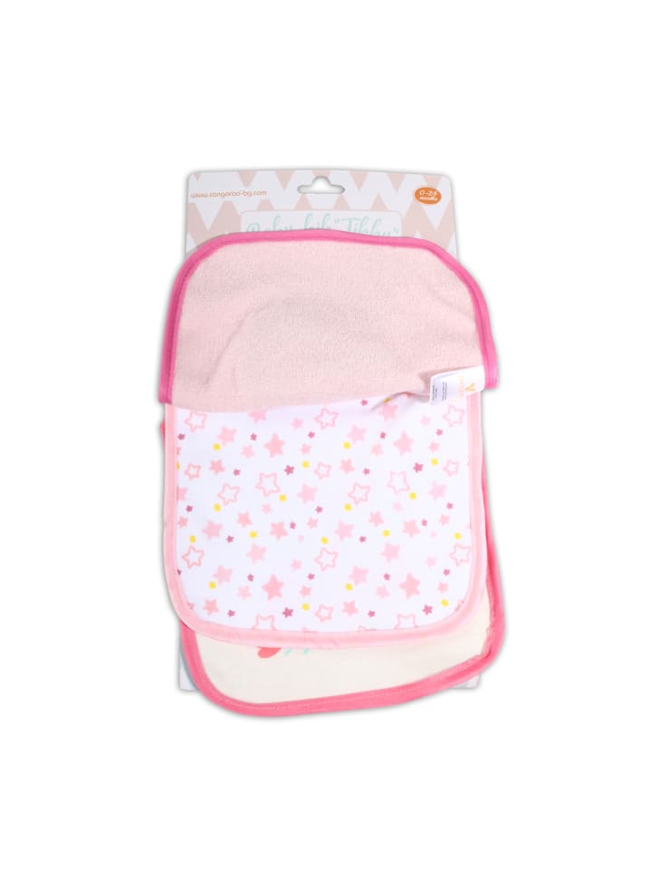Cangaroo Babylatz 3er Set Tibby in rosa günstig kaufen onesize