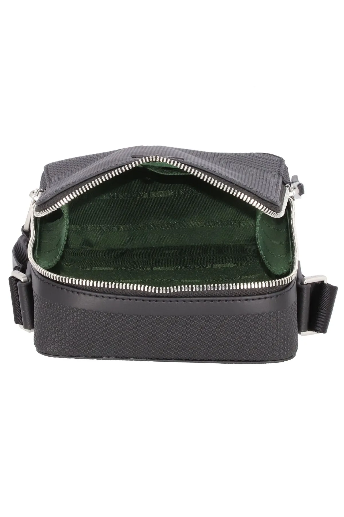 Lacoste  Chantaco Umhängetasche Leder 17 cm