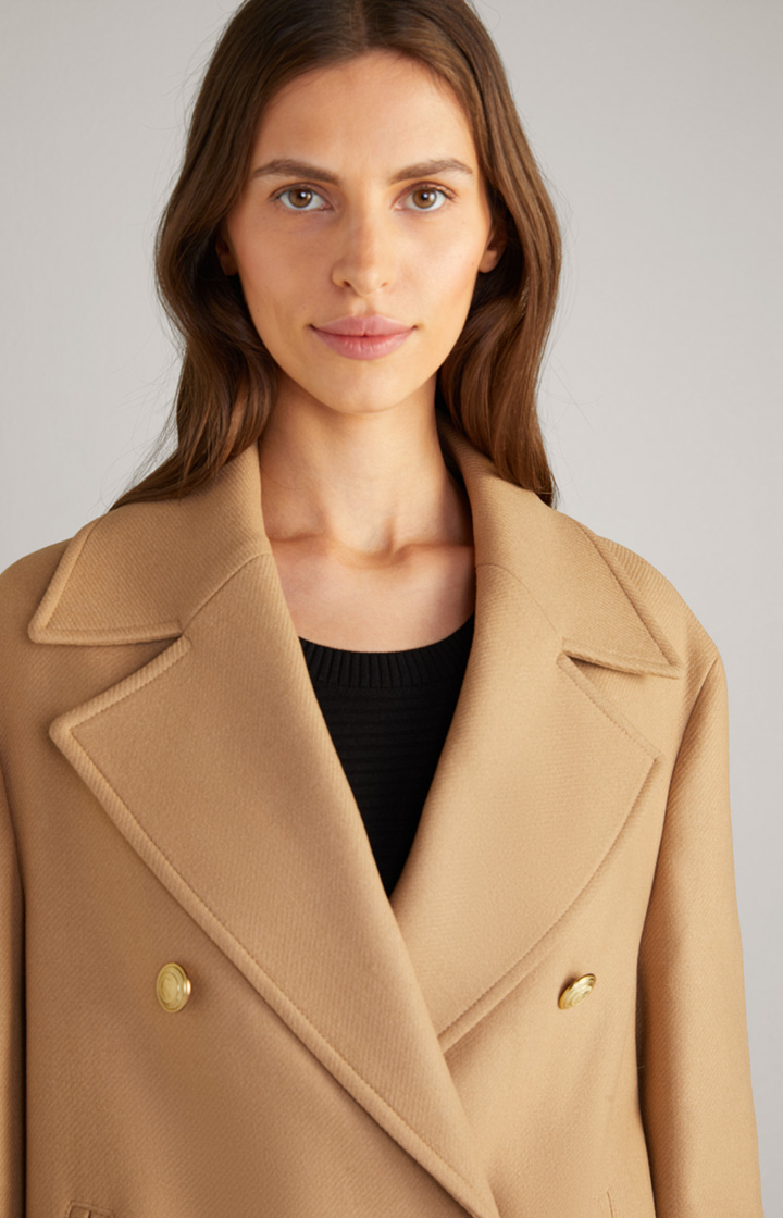Mantel in Camel