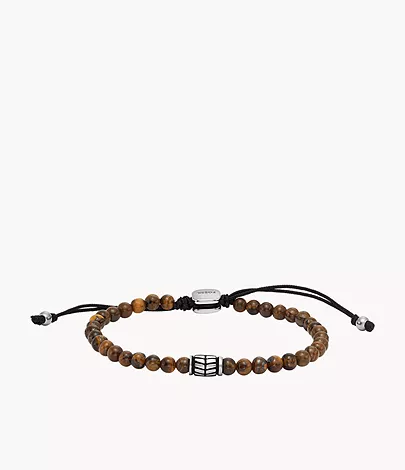 Fossil Armband Beads Tigerauge