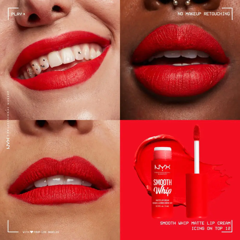 NYX Smooth Whip Matte Lip Cream pomada do ust Icing On Top